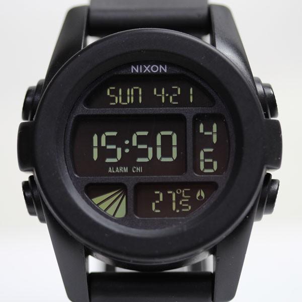 ムーブメントクォーツ電池式NIXON 腕時計 UNIT BLACK NA197000-00