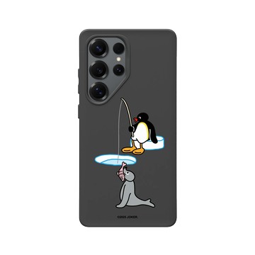 Galaxy S25 Ultra SolidSuit 黑 - Pingu 企鵝家族 - 今晚，我想來點..