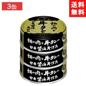 送料無料 伊藤食品 そいたん 畑の肉と牛タンの甘辛醤油そぼろ６０ｇ ×3個