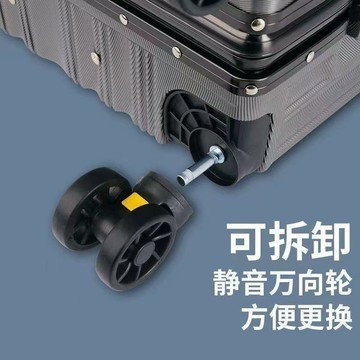 ⚡拉桿箱萬向輪可拆卸行李箱密碼箱腳輪旅行箱皮箱輪子靜音萬向輪 拉桿箱萬向輪