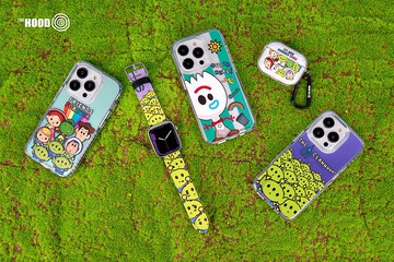 迪士尼彼思三眼仔玩具總動員十字壓紋Apple Watch真皮皮革錶帶