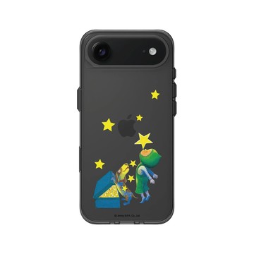 iPhone Air Clear (相機按鈕) 酷墨灰 - 幾米 Jimmy Liao - 忘記親一下-親星星
