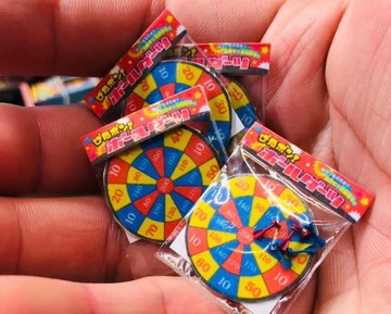 微縮 袖珍 迷你 柑仔店 古早味玩具 (飛鏢玩具) 場景 1/12