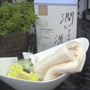 【交換禮物】保濕角鯊烷乳酸沐浴巾潤BDTI(紙盒) 角鯊烷濕潤感受