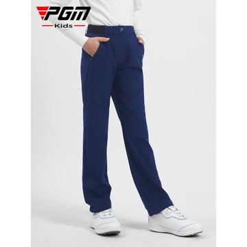 PGM高爾夫服裝女童長褲速干運動褲青少年秋季褲兒童彈力腰帶褲子