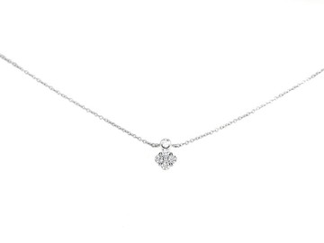 丁香花 Lilac系列 | 鑽石 / 18K小花手鍊