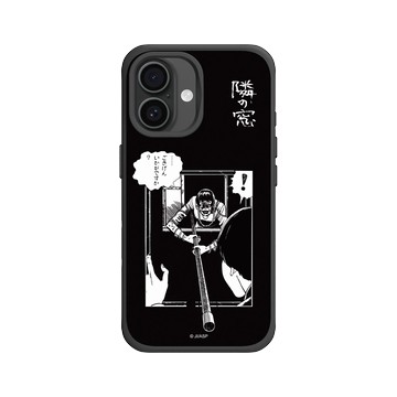 iPhone 16 SolidX 黑 - 伊藤潤二驚選集 Junji Ito - 鄰窗