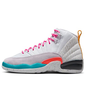 (GS) Air Jordan 12 Retro 'White Vapor Green'