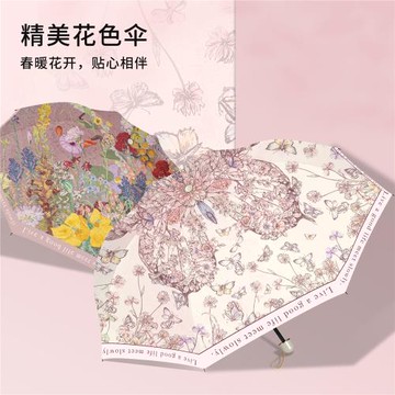 雨傘女晴雨兩用反向折疊太陽傘大號遮陽傘防曬防紫外線小巧抗風男