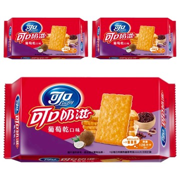 可口 可口奶滋 葡萄乾  103.2g  3包