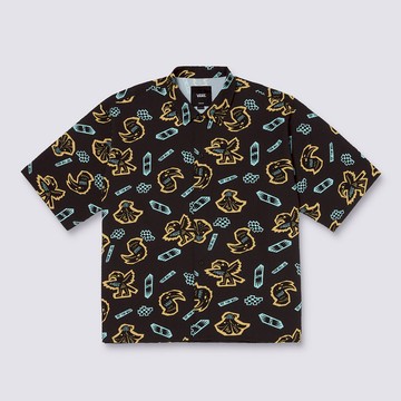 Funky Animal 黑色短袖襯衫