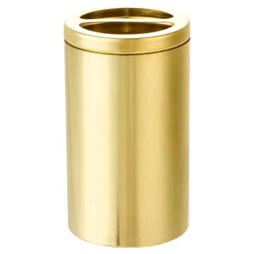 bencross 本心本來 不鏽鋼牙刷牙膏架 - 亮金色 6.3*6.3*11cm  1個