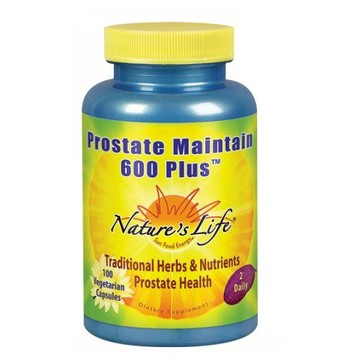 Prostate Maintain 600+ 100 vcaps by Natures Life