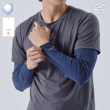 ADISI Ni-COOL+舒適型抑菌吸濕涼爽抗UV袖套 AS24006 (S-3XL)｜UPF50+ 抗紫外線 涼感 彈性 防臭 吸排