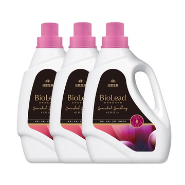 BioLead經典香氛洗衣精 紅粉佳人2kg (3瓶)