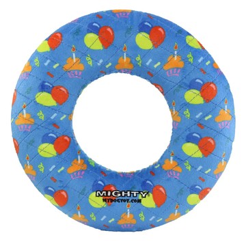 MIGHTY Toys 2-IN-1系列 甜甜圈玩具  直徑25cm  生日派對 藍色  1個