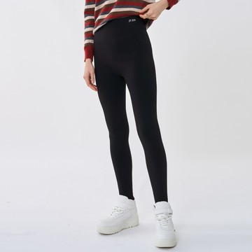 CLL巧玲瓏 簡約保暖磨毛內搭褲 (黑)  5241620