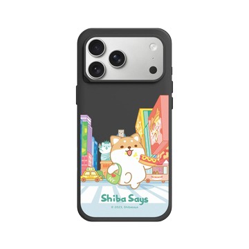 iPhone 17 Pro Max SolidX 黑 - 柴語錄 Shiba Says - 出國小確幸