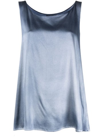 Avant Toi Hand Painted Silk Tank Top