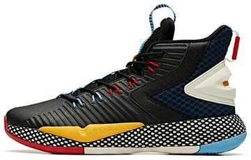 ANTA BASKETBALL SERIES SNEAKERS HIGH BLACK YELLOW