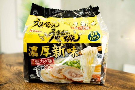 うまかっちゃん 濃厚新味 合計30袋（5袋×6P）ラーメン とんこつラーメン とんこつ 袋ラーメン　TY023