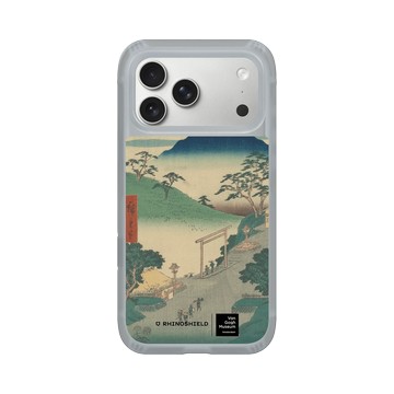 iPhone 17 Pro Max AirX 流變灰 - Van Gogh Museum - 浮世繪系列東海道五十三次名所圖會 - 歌川廣重