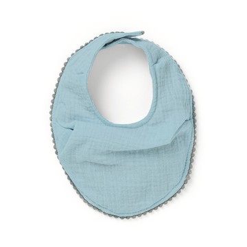 ELODIE DETAILS有機棉口水巾圍兜 Aqua Turquoise 土耳其藍