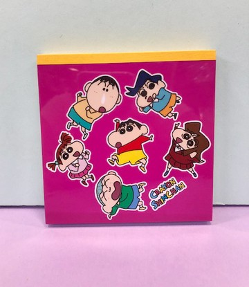 【震撼精品百貨】蠟筆小新_Crayon Shin-chan~小新便條紙-粉#43350
