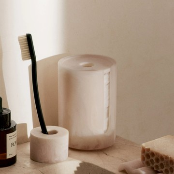 丹麥 Ferm Living MIST 化妝棉罐 玫瑰粉