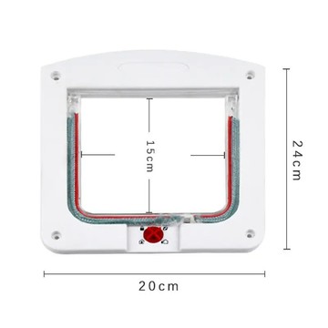 ✹寵物門✹宠物猫门洞狗门洞可控制自由进出宠物双向门 宠物用品