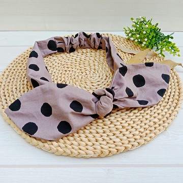 【花漾髮帶-水玉點點】扭結髮帶  交叉髮帶