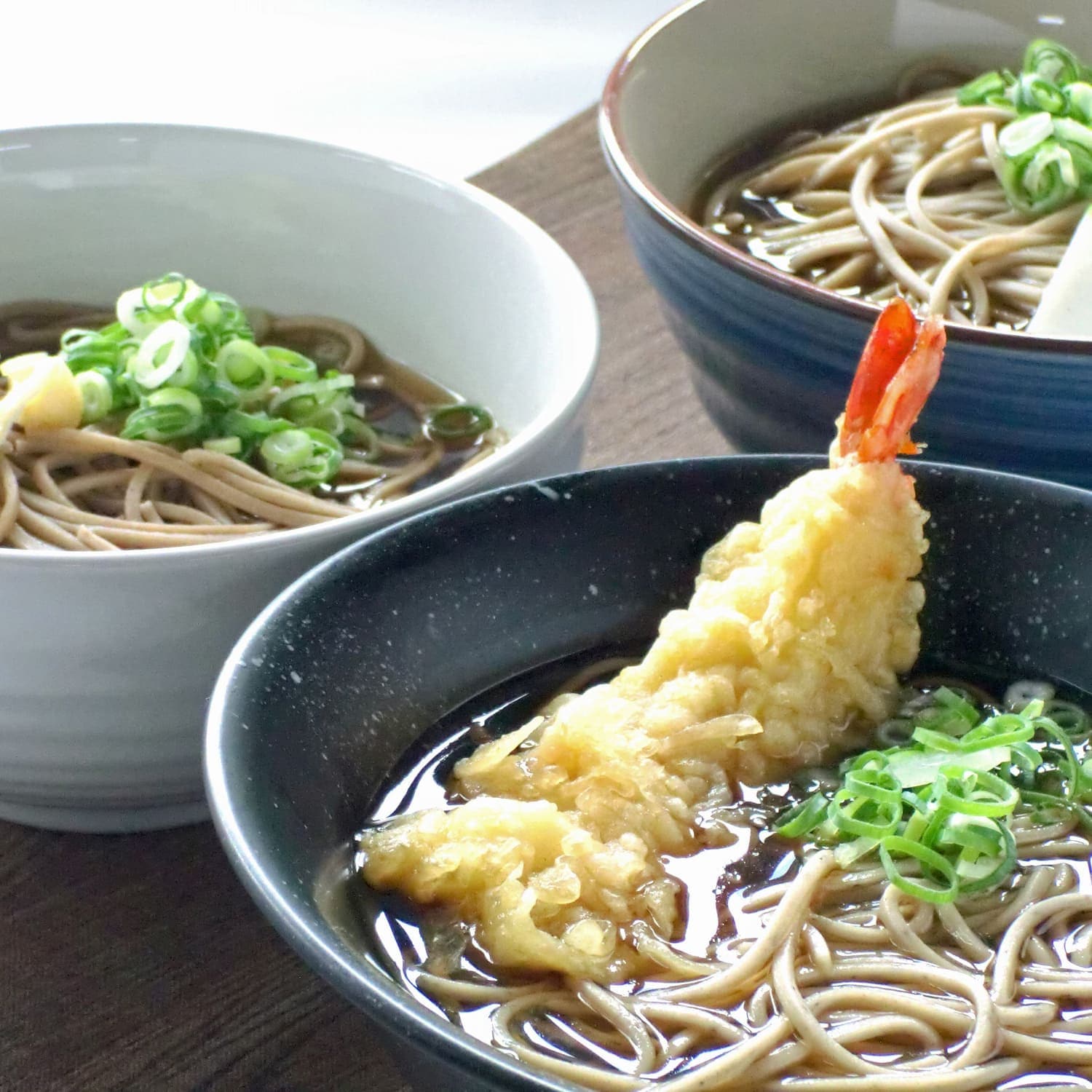  半なま 京蕎麦 いろどり３種セット 