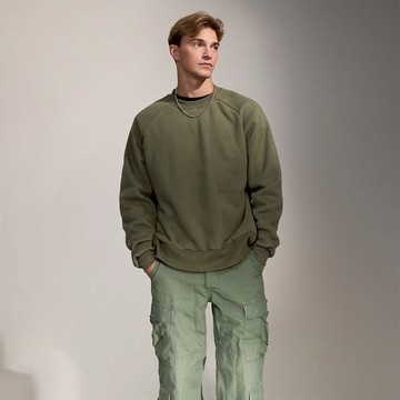 【MAJOR MADE】厚磅數內刷毛大學TEE