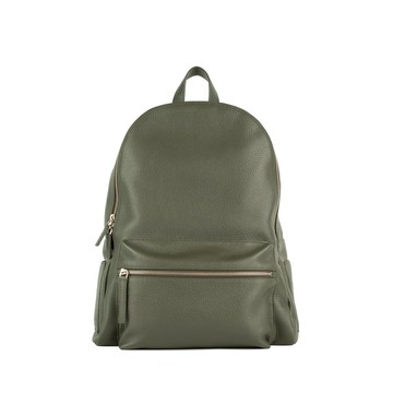 Orciani Micron Leather Backpack