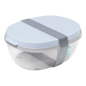 MEPAL ellipse沙拉保鮮盒 1.3L 3 compartments BPA-Free  1個  1個