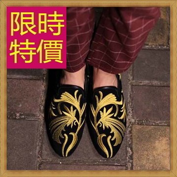 現貨+預購 樂福鞋休閒鞋-英倫學院風懶人男皮鞋1色59p19【獨家進口】【米蘭精品】