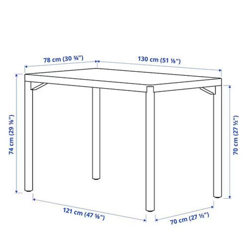 ダイニングテーブル テーブル 机 食卓テーブル IKEA イケア RAVAROR 