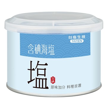 [家速配]台鹽含碘海鹽 300g