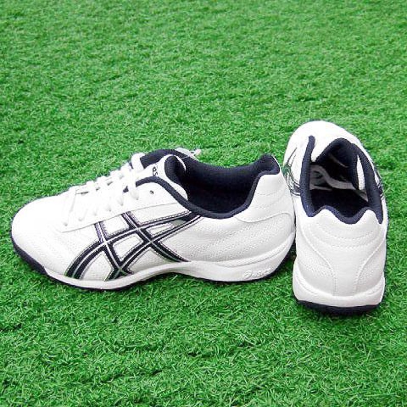 トレッカー WD SL ホワイト×ネイビー 【asics|アシックス】サッカー ...