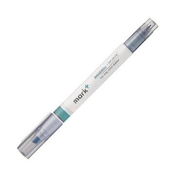 KOKUYO Mark+兩用灰色系螢光筆/綠灰