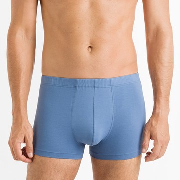 【HANRO】COTTON SUPERIOR貼身四角男內褲S-XL(鈷藍)