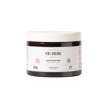 【Fer à Cheval 法拉夏】黑皂膏500g