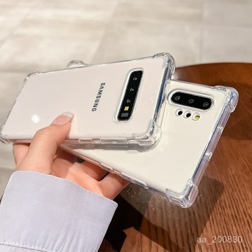 💖限時特價💖💖限時特價💖三星S10手機殻加厚氣囊防摔三星note10+套s10+/note10保護套s10軟