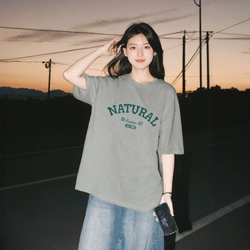 【現貨！當天出貨】韓系短袖 女生t恤 100%純棉上衣 重磅衣服 大尺碼寬鬆T恤 下半身失蹤短t 夏天百搭棉t 新款女裝