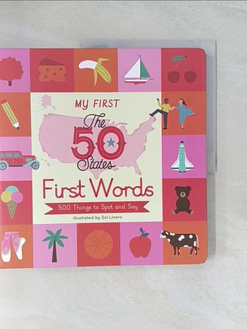 【書寶二手書T1／語言學習_Y23】First Words (My First: The 50 States)