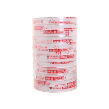 鹿頭牌 OPP超透明文具膠帶12入(12mm*40m) [大買家]