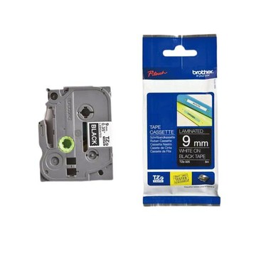 JP 兄弟牌 BROTHER 黑底白字 9mmx8M 特殊規格標籤帶/ 包 TZe-325｜領券最高折$220