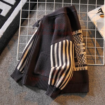 童裝男童開衫 兒童針織衫外套 中大童春秋款男孩秋冬季毛衣【不二雜貨】