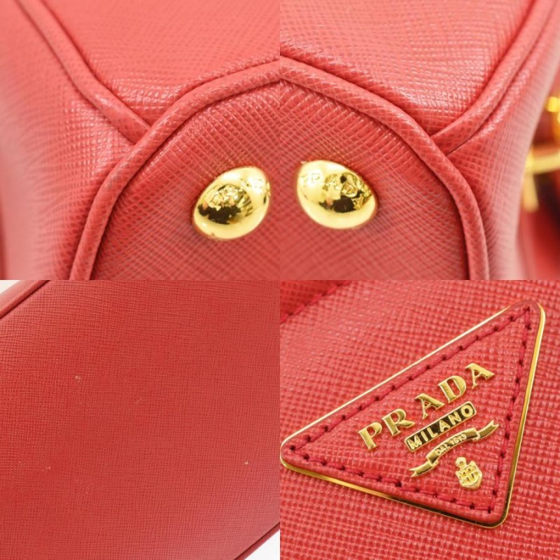 プラダ PRADA ハンドバッグ 三角ロゴ サフィアーノ バッグ BN2412