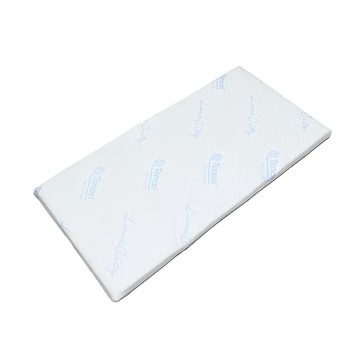 LoveCity 寢城之戀 台灣製 頂級tencel天絲針織 專業級100%防水床包式保潔墊(嬰兒/60x120公分)  1入  White